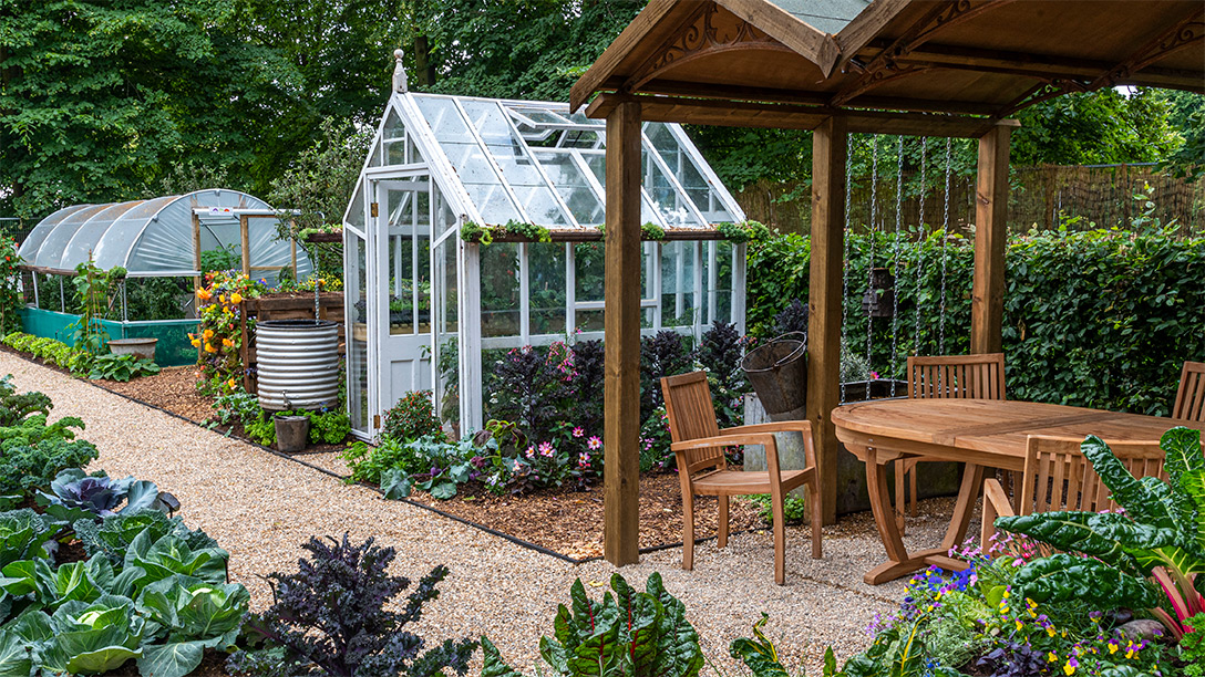 The RHS No Dig Allotment Demonstration Garden